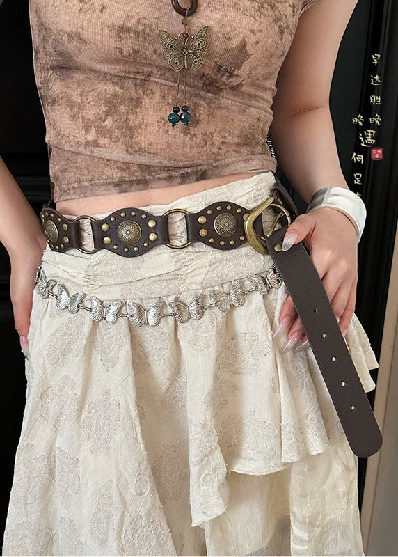 VINTAGE RING DESIGN BELT / A1148