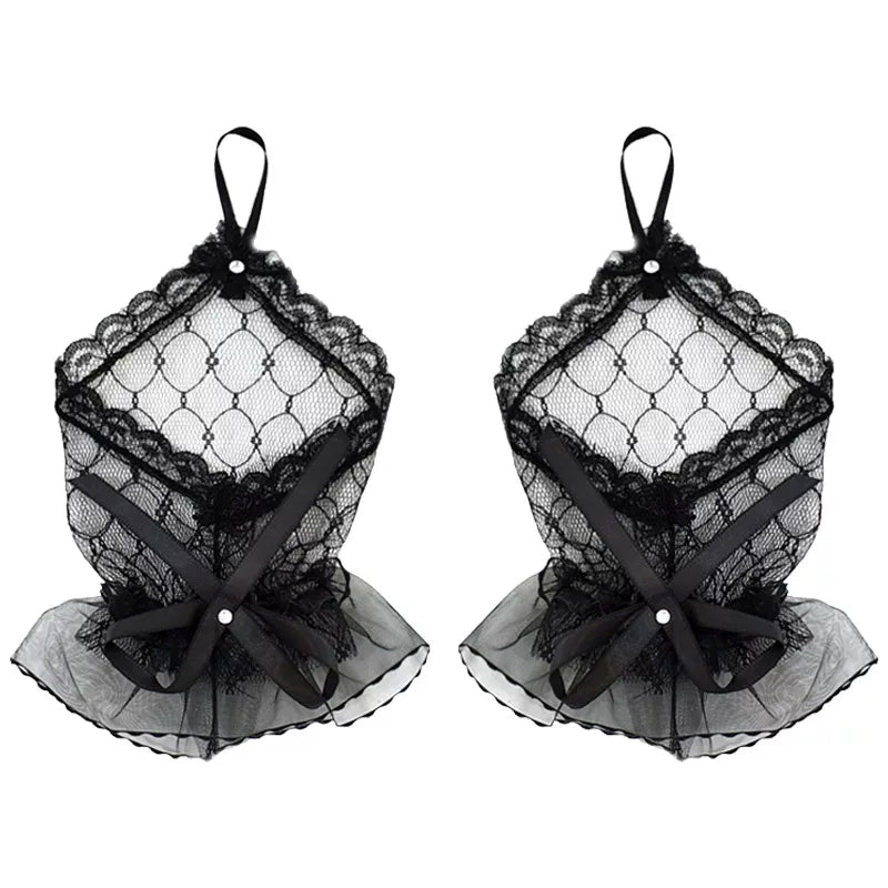 RIBBON LACE HAND COVER / V1178