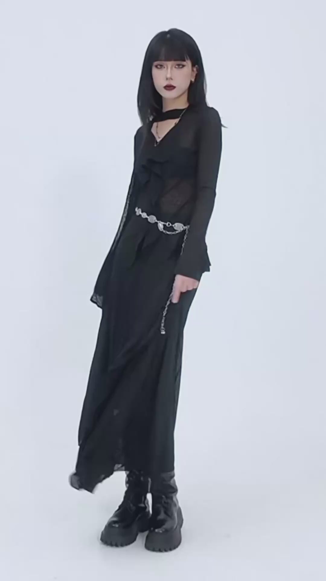 Sheer Gothic Layered Set-up / lg1346_e4r