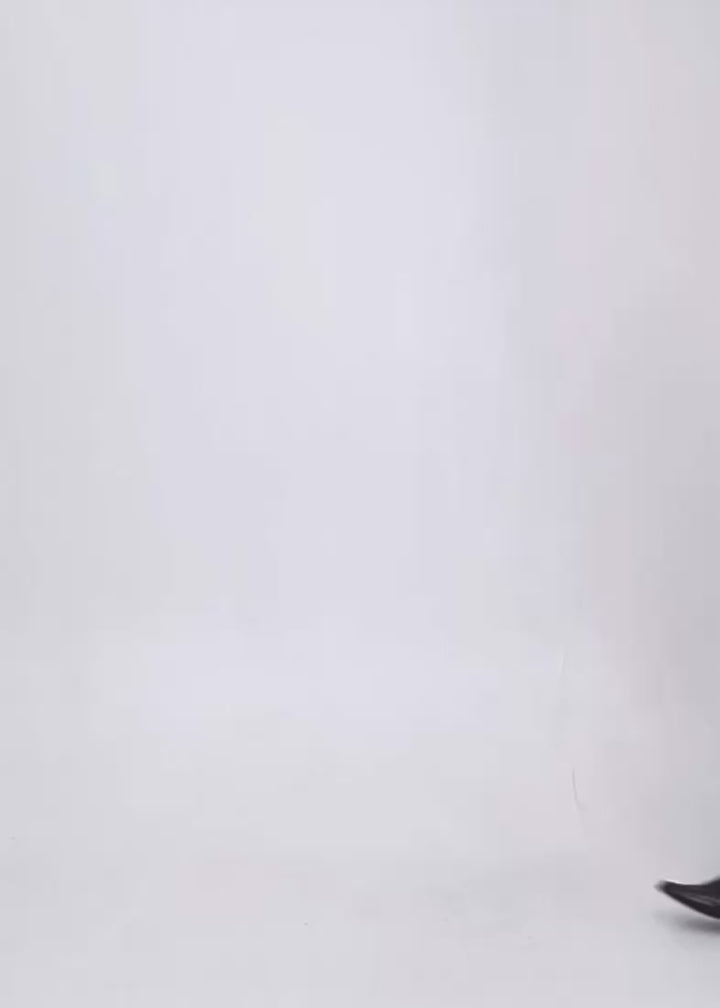 Grey tie-dye x tulle drape dress / lg1312 
